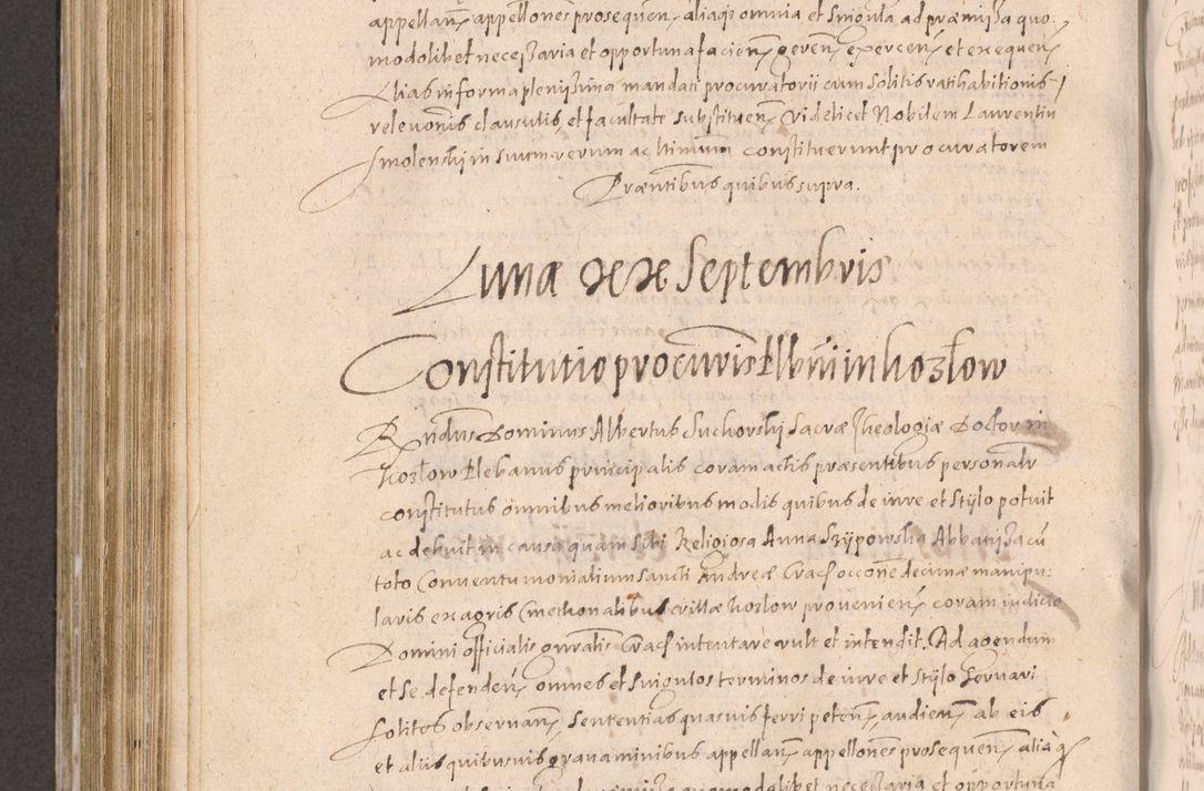 Zdjęcie nr 662 dla obiektu archiwalnego: Acta actorum causarum obligationum institutionum decretorum constitutionum quietationum resignationum cissionum et atiaru obsernationum tam indiciariarum quam extra indiciariarum coram Admodum Reverendo Domino Joanne Zerzynski Canonico Vicario in Spiritualibus et Officiali generali Cracoviensis ad Annum Domini Millesimum Sextentissimum Vigesimum Indictione tertia Pontificatus SSmi D. N. D. Pauli Divina pronidentia Papae V. foeliciter moderni anno ipsins subfelici regimine Diocesis Cracoviensis Illustrissimi ac Reverendissimi D. N. D. Martini Szyszkowski Deigratia Episcopus Cracoviensis Ducis Severiensis in continuantur.