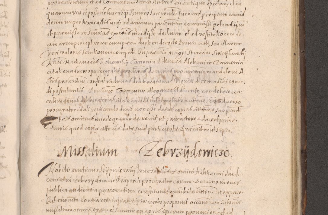 Zdjęcie nr 661 dla obiektu archiwalnego: Acta actorum causarum obligationum institutionum decretorum constitutionum quietationum resignationum cissionum et atiaru obsernationum tam indiciariarum quam extra indiciariarum coram Admodum Reverendo Domino Joanne Zerzynski Canonico Vicario in Spiritualibus et Officiali generali Cracoviensis ad Annum Domini Millesimum Sextentissimum Vigesimum Indictione tertia Pontificatus SSmi D. N. D. Pauli Divina pronidentia Papae V. foeliciter moderni anno ipsins subfelici regimine Diocesis Cracoviensis Illustrissimi ac Reverendissimi D. N. D. Martini Szyszkowski Deigratia Episcopus Cracoviensis Ducis Severiensis in continuantur.