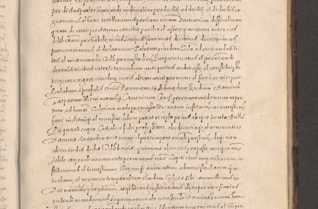 Zdjęcie nr 655 dla obiektu archiwalnego: Acta actorum causarum obligationum institutionum decretorum constitutionum quietationum resignationum cissionum et atiaru obsernationum tam indiciariarum quam extra indiciariarum coram Admodum Reverendo Domino Joanne Zerzynski Canonico Vicario in Spiritualibus et Officiali generali Cracoviensis ad Annum Domini Millesimum Sextentissimum Vigesimum Indictione tertia Pontificatus SSmi D. N. D. Pauli Divina pronidentia Papae V. foeliciter moderni anno ipsins subfelici regimine Diocesis Cracoviensis Illustrissimi ac Reverendissimi D. N. D. Martini Szyszkowski Deigratia Episcopus Cracoviensis Ducis Severiensis in continuantur.