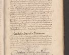 Zdjęcie nr 649 dla obiektu archiwalnego: Acta actorum causarum obligationum institutionum decretorum constitutionum quietationum resignationum cissionum et atiaru obsernationum tam indiciariarum quam extra indiciariarum coram Admodum Reverendo Domino Joanne Zerzynski Canonico Vicario in Spiritualibus et Officiali generali Cracoviensis ad Annum Domini Millesimum Sextentissimum Vigesimum Indictione tertia Pontificatus SSmi D. N. D. Pauli Divina pronidentia Papae V. foeliciter moderni anno ipsins subfelici regimine Diocesis Cracoviensis Illustrissimi ac Reverendissimi D. N. D. Martini Szyszkowski Deigratia Episcopus Cracoviensis Ducis Severiensis in continuantur.