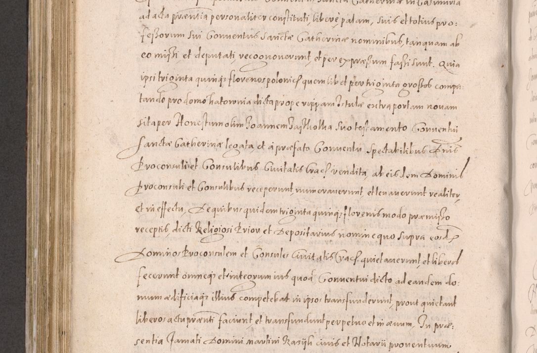 Zdjęcie nr 626 dla obiektu archiwalnego: Acta actorum causarum obligationum institutionum decretorum constitutionum quietationum resignationum cissionum et atiaru obsernationum tam indiciariarum quam extra indiciariarum coram Admodum Reverendo Domino Joanne Zerzynski Canonico Vicario in Spiritualibus et Officiali generali Cracoviensis ad Annum Domini Millesimum Sextentissimum Vigesimum Indictione tertia Pontificatus SSmi D. N. D. Pauli Divina pronidentia Papae V. foeliciter moderni anno ipsins subfelici regimine Diocesis Cracoviensis Illustrissimi ac Reverendissimi D. N. D. Martini Szyszkowski Deigratia Episcopus Cracoviensis Ducis Severiensis in continuantur.