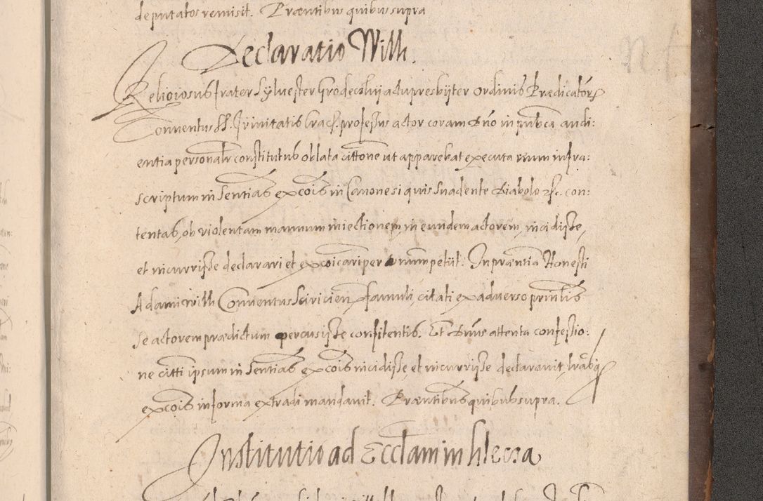 Zdjęcie nr 1017 dla obiektu archiwalnego: Acta actorum causarum obligationum institutionum decretorum constitutionum quietationum resignationum cissionum et atiaru obsernationum tam indiciariarum quam extra indiciariarum coram Admodum Reverendo Domino Joanne Zerzynski Canonico Vicario in Spiritualibus et Officiali generali Cracoviensis ad Annum Domini Millesimum Sextentissimum Vigesimum Indictione tertia Pontificatus SSmi D. N. D. Pauli Divina pronidentia Papae V. foeliciter moderni anno ipsins subfelici regimine Diocesis Cracoviensis Illustrissimi ac Reverendissimi D. N. D. Martini Szyszkowski Deigratia Episcopus Cracoviensis Ducis Severiensis in continuantur.