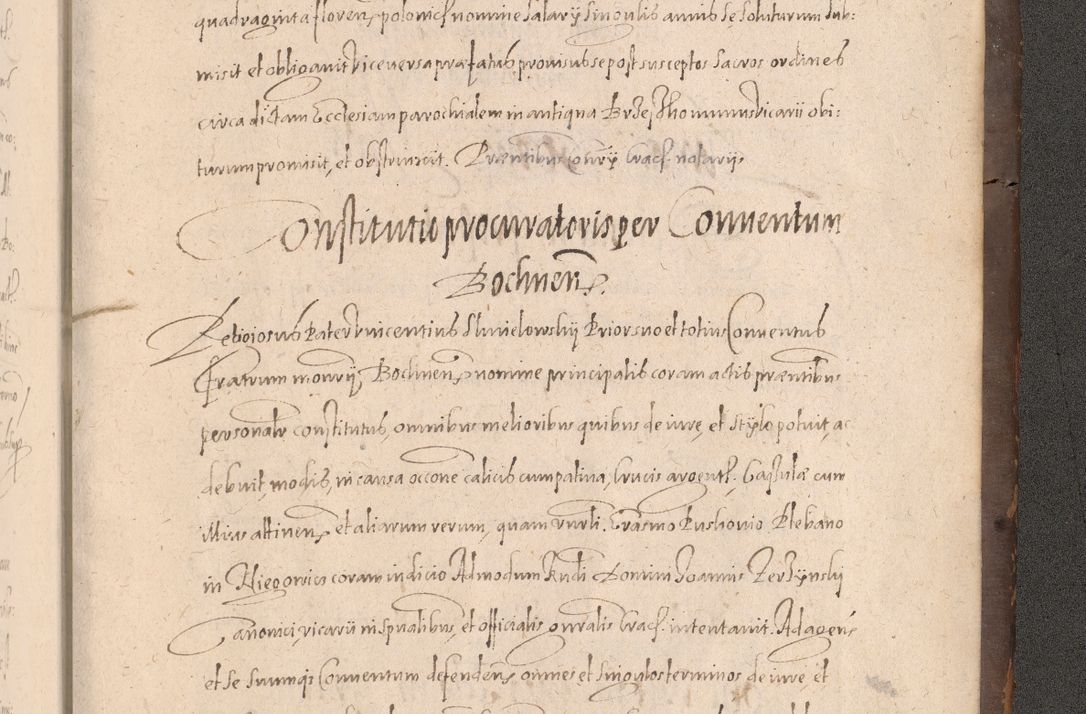 Zdjęcie nr 1015 dla obiektu archiwalnego: Acta actorum causarum obligationum institutionum decretorum constitutionum quietationum resignationum cissionum et atiaru obsernationum tam indiciariarum quam extra indiciariarum coram Admodum Reverendo Domino Joanne Zerzynski Canonico Vicario in Spiritualibus et Officiali generali Cracoviensis ad Annum Domini Millesimum Sextentissimum Vigesimum Indictione tertia Pontificatus SSmi D. N. D. Pauli Divina pronidentia Papae V. foeliciter moderni anno ipsins subfelici regimine Diocesis Cracoviensis Illustrissimi ac Reverendissimi D. N. D. Martini Szyszkowski Deigratia Episcopus Cracoviensis Ducis Severiensis in continuantur.