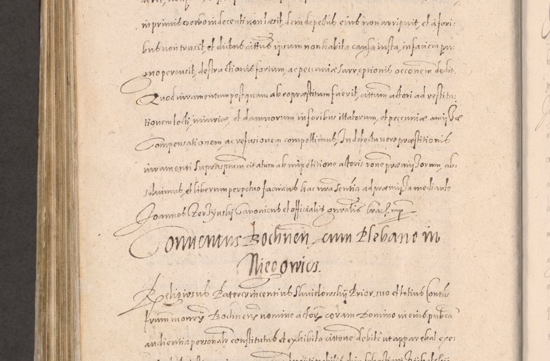 Zdjęcie nr 1012 dla obiektu archiwalnego: Acta actorum causarum obligationum institutionum decretorum constitutionum quietationum resignationum cissionum et atiaru obsernationum tam indiciariarum quam extra indiciariarum coram Admodum Reverendo Domino Joanne Zerzynski Canonico Vicario in Spiritualibus et Officiali generali Cracoviensis ad Annum Domini Millesimum Sextentissimum Vigesimum Indictione tertia Pontificatus SSmi D. N. D. Pauli Divina pronidentia Papae V. foeliciter moderni anno ipsins subfelici regimine Diocesis Cracoviensis Illustrissimi ac Reverendissimi D. N. D. Martini Szyszkowski Deigratia Episcopus Cracoviensis Ducis Severiensis in continuantur.