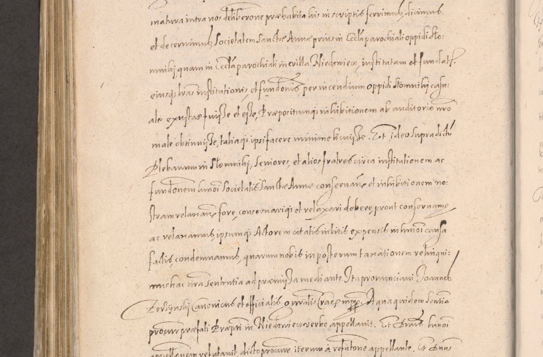 Zdjęcie nr 1010 dla obiektu archiwalnego: Acta actorum causarum obligationum institutionum decretorum constitutionum quietationum resignationum cissionum et atiaru obsernationum tam indiciariarum quam extra indiciariarum coram Admodum Reverendo Domino Joanne Zerzynski Canonico Vicario in Spiritualibus et Officiali generali Cracoviensis ad Annum Domini Millesimum Sextentissimum Vigesimum Indictione tertia Pontificatus SSmi D. N. D. Pauli Divina pronidentia Papae V. foeliciter moderni anno ipsins subfelici regimine Diocesis Cracoviensis Illustrissimi ac Reverendissimi D. N. D. Martini Szyszkowski Deigratia Episcopus Cracoviensis Ducis Severiensis in continuantur.