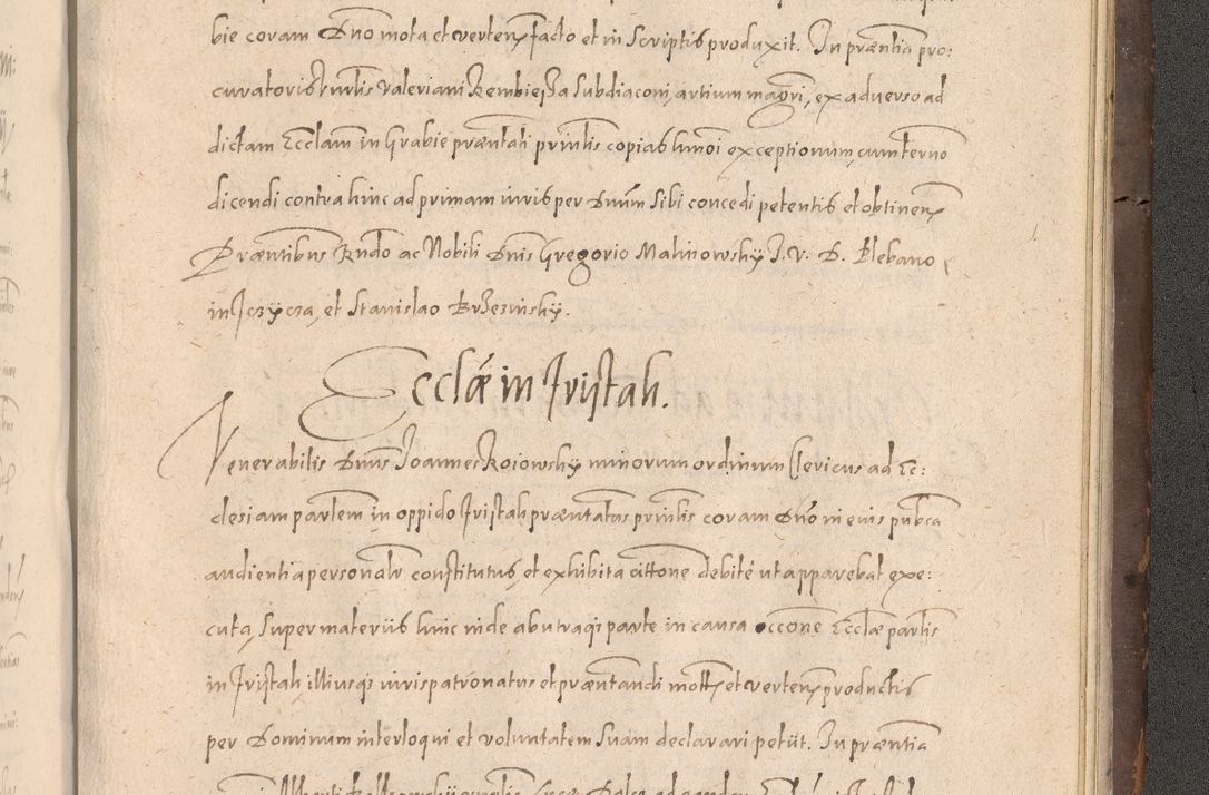 Zdjęcie nr 975 dla obiektu archiwalnego: Acta actorum causarum obligationum institutionum decretorum constitutionum quietationum resignationum cissionum et atiaru obsernationum tam indiciariarum quam extra indiciariarum coram Admodum Reverendo Domino Joanne Zerzynski Canonico Vicario in Spiritualibus et Officiali generali Cracoviensis ad Annum Domini Millesimum Sextentissimum Vigesimum Indictione tertia Pontificatus SSmi D. N. D. Pauli Divina pronidentia Papae V. foeliciter moderni anno ipsins subfelici regimine Diocesis Cracoviensis Illustrissimi ac Reverendissimi D. N. D. Martini Szyszkowski Deigratia Episcopus Cracoviensis Ducis Severiensis in continuantur.