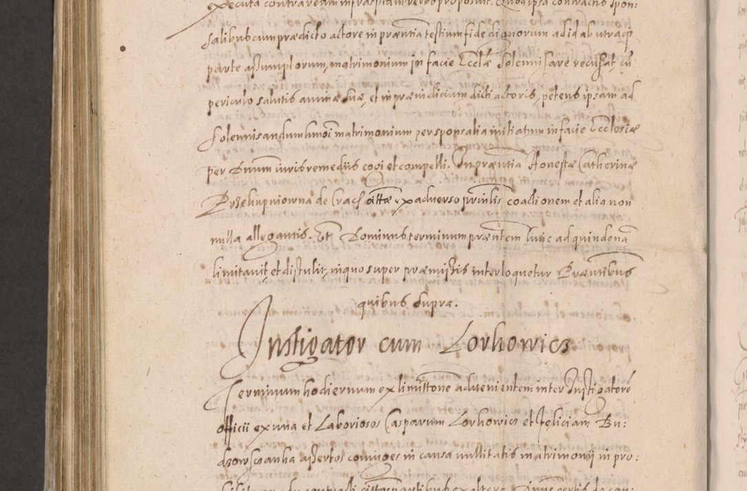 Zdjęcie nr 966 dla obiektu archiwalnego: Acta actorum causarum obligationum institutionum decretorum constitutionum quietationum resignationum cissionum et atiaru obsernationum tam indiciariarum quam extra indiciariarum coram Admodum Reverendo Domino Joanne Zerzynski Canonico Vicario in Spiritualibus et Officiali generali Cracoviensis ad Annum Domini Millesimum Sextentissimum Vigesimum Indictione tertia Pontificatus SSmi D. N. D. Pauli Divina pronidentia Papae V. foeliciter moderni anno ipsins subfelici regimine Diocesis Cracoviensis Illustrissimi ac Reverendissimi D. N. D. Martini Szyszkowski Deigratia Episcopus Cracoviensis Ducis Severiensis in continuantur.