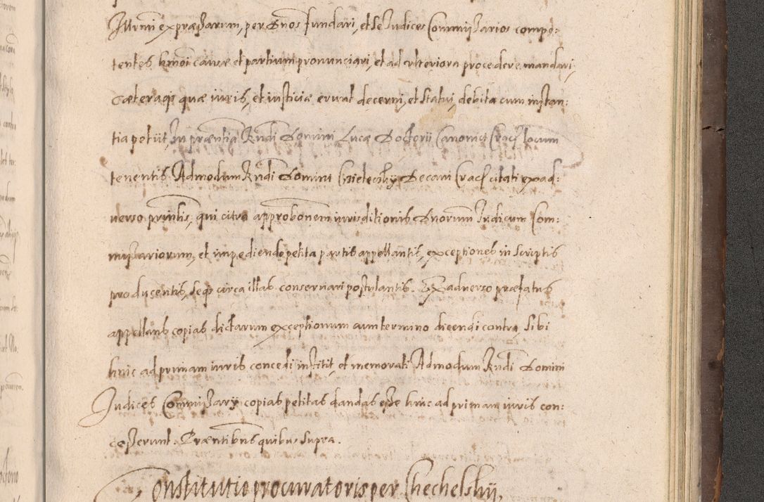 Zdjęcie nr 943 dla obiektu archiwalnego: Acta actorum causarum obligationum institutionum decretorum constitutionum quietationum resignationum cissionum et atiaru obsernationum tam indiciariarum quam extra indiciariarum coram Admodum Reverendo Domino Joanne Zerzynski Canonico Vicario in Spiritualibus et Officiali generali Cracoviensis ad Annum Domini Millesimum Sextentissimum Vigesimum Indictione tertia Pontificatus SSmi D. N. D. Pauli Divina pronidentia Papae V. foeliciter moderni anno ipsins subfelici regimine Diocesis Cracoviensis Illustrissimi ac Reverendissimi D. N. D. Martini Szyszkowski Deigratia Episcopus Cracoviensis Ducis Severiensis in continuantur.