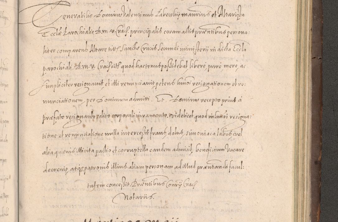 Zdjęcie nr 921 dla obiektu archiwalnego: Acta actorum causarum obligationum institutionum decretorum constitutionum quietationum resignationum cissionum et atiaru obsernationum tam indiciariarum quam extra indiciariarum coram Admodum Reverendo Domino Joanne Zerzynski Canonico Vicario in Spiritualibus et Officiali generali Cracoviensis ad Annum Domini Millesimum Sextentissimum Vigesimum Indictione tertia Pontificatus SSmi D. N. D. Pauli Divina pronidentia Papae V. foeliciter moderni anno ipsins subfelici regimine Diocesis Cracoviensis Illustrissimi ac Reverendissimi D. N. D. Martini Szyszkowski Deigratia Episcopus Cracoviensis Ducis Severiensis in continuantur.