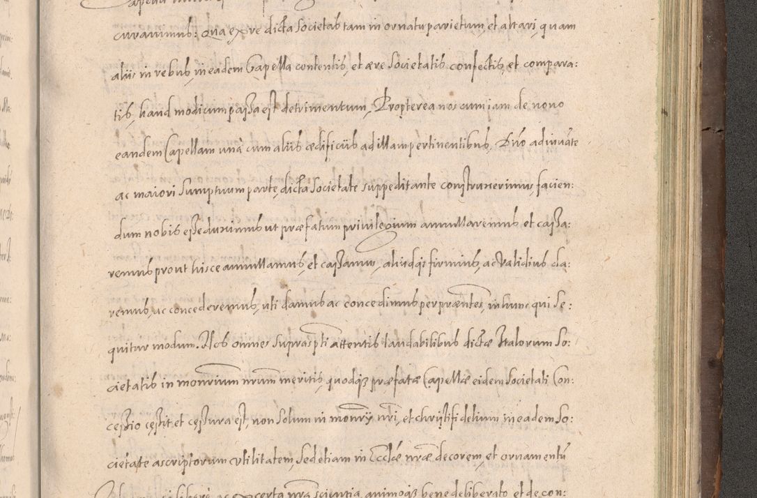 Zdjęcie nr 899 dla obiektu archiwalnego: Acta actorum causarum obligationum institutionum decretorum constitutionum quietationum resignationum cissionum et atiaru obsernationum tam indiciariarum quam extra indiciariarum coram Admodum Reverendo Domino Joanne Zerzynski Canonico Vicario in Spiritualibus et Officiali generali Cracoviensis ad Annum Domini Millesimum Sextentissimum Vigesimum Indictione tertia Pontificatus SSmi D. N. D. Pauli Divina pronidentia Papae V. foeliciter moderni anno ipsins subfelici regimine Diocesis Cracoviensis Illustrissimi ac Reverendissimi D. N. D. Martini Szyszkowski Deigratia Episcopus Cracoviensis Ducis Severiensis in continuantur.
