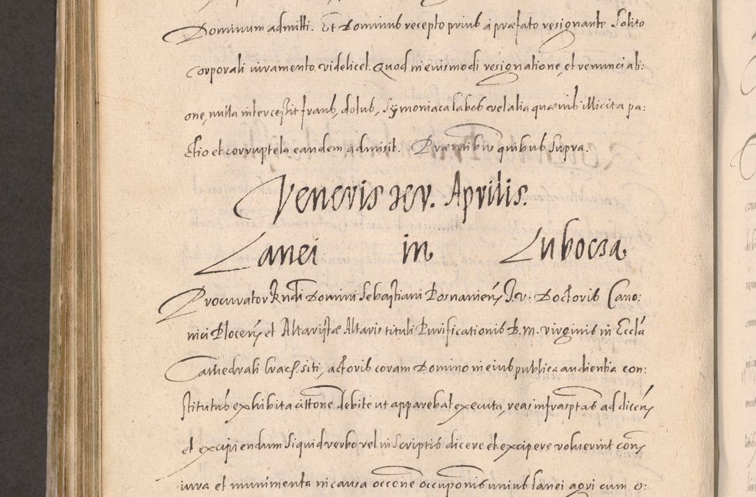 Zdjęcie nr 894 dla obiektu archiwalnego: Acta actorum causarum obligationum institutionum decretorum constitutionum quietationum resignationum cissionum et atiaru obsernationum tam indiciariarum quam extra indiciariarum coram Admodum Reverendo Domino Joanne Zerzynski Canonico Vicario in Spiritualibus et Officiali generali Cracoviensis ad Annum Domini Millesimum Sextentissimum Vigesimum Indictione tertia Pontificatus SSmi D. N. D. Pauli Divina pronidentia Papae V. foeliciter moderni anno ipsins subfelici regimine Diocesis Cracoviensis Illustrissimi ac Reverendissimi D. N. D. Martini Szyszkowski Deigratia Episcopus Cracoviensis Ducis Severiensis in continuantur.