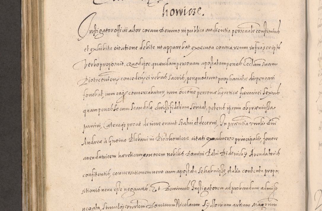 Zdjęcie nr 886 dla obiektu archiwalnego: Acta actorum causarum obligationum institutionum decretorum constitutionum quietationum resignationum cissionum et atiaru obsernationum tam indiciariarum quam extra indiciariarum coram Admodum Reverendo Domino Joanne Zerzynski Canonico Vicario in Spiritualibus et Officiali generali Cracoviensis ad Annum Domini Millesimum Sextentissimum Vigesimum Indictione tertia Pontificatus SSmi D. N. D. Pauli Divina pronidentia Papae V. foeliciter moderni anno ipsins subfelici regimine Diocesis Cracoviensis Illustrissimi ac Reverendissimi D. N. D. Martini Szyszkowski Deigratia Episcopus Cracoviensis Ducis Severiensis in continuantur.