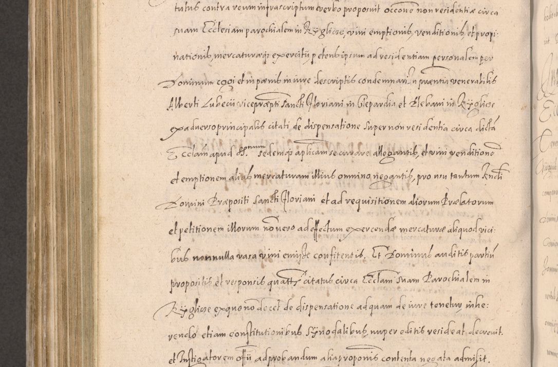 Zdjęcie nr 870 dla obiektu archiwalnego: Acta actorum causarum obligationum institutionum decretorum constitutionum quietationum resignationum cissionum et atiaru obsernationum tam indiciariarum quam extra indiciariarum coram Admodum Reverendo Domino Joanne Zerzynski Canonico Vicario in Spiritualibus et Officiali generali Cracoviensis ad Annum Domini Millesimum Sextentissimum Vigesimum Indictione tertia Pontificatus SSmi D. N. D. Pauli Divina pronidentia Papae V. foeliciter moderni anno ipsins subfelici regimine Diocesis Cracoviensis Illustrissimi ac Reverendissimi D. N. D. Martini Szyszkowski Deigratia Episcopus Cracoviensis Ducis Severiensis in continuantur.