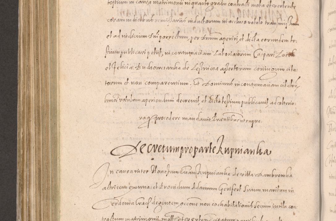 Zdjęcie nr 860 dla obiektu archiwalnego: Acta actorum causarum obligationum institutionum decretorum constitutionum quietationum resignationum cissionum et atiaru obsernationum tam indiciariarum quam extra indiciariarum coram Admodum Reverendo Domino Joanne Zerzynski Canonico Vicario in Spiritualibus et Officiali generali Cracoviensis ad Annum Domini Millesimum Sextentissimum Vigesimum Indictione tertia Pontificatus SSmi D. N. D. Pauli Divina pronidentia Papae V. foeliciter moderni anno ipsins subfelici regimine Diocesis Cracoviensis Illustrissimi ac Reverendissimi D. N. D. Martini Szyszkowski Deigratia Episcopus Cracoviensis Ducis Severiensis in continuantur.