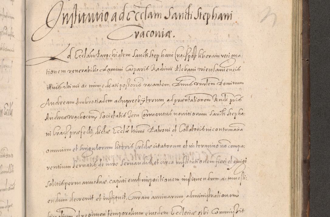 Zdjęcie nr 859 dla obiektu archiwalnego: Acta actorum causarum obligationum institutionum decretorum constitutionum quietationum resignationum cissionum et atiaru obsernationum tam indiciariarum quam extra indiciariarum coram Admodum Reverendo Domino Joanne Zerzynski Canonico Vicario in Spiritualibus et Officiali generali Cracoviensis ad Annum Domini Millesimum Sextentissimum Vigesimum Indictione tertia Pontificatus SSmi D. N. D. Pauli Divina pronidentia Papae V. foeliciter moderni anno ipsins subfelici regimine Diocesis Cracoviensis Illustrissimi ac Reverendissimi D. N. D. Martini Szyszkowski Deigratia Episcopus Cracoviensis Ducis Severiensis in continuantur.