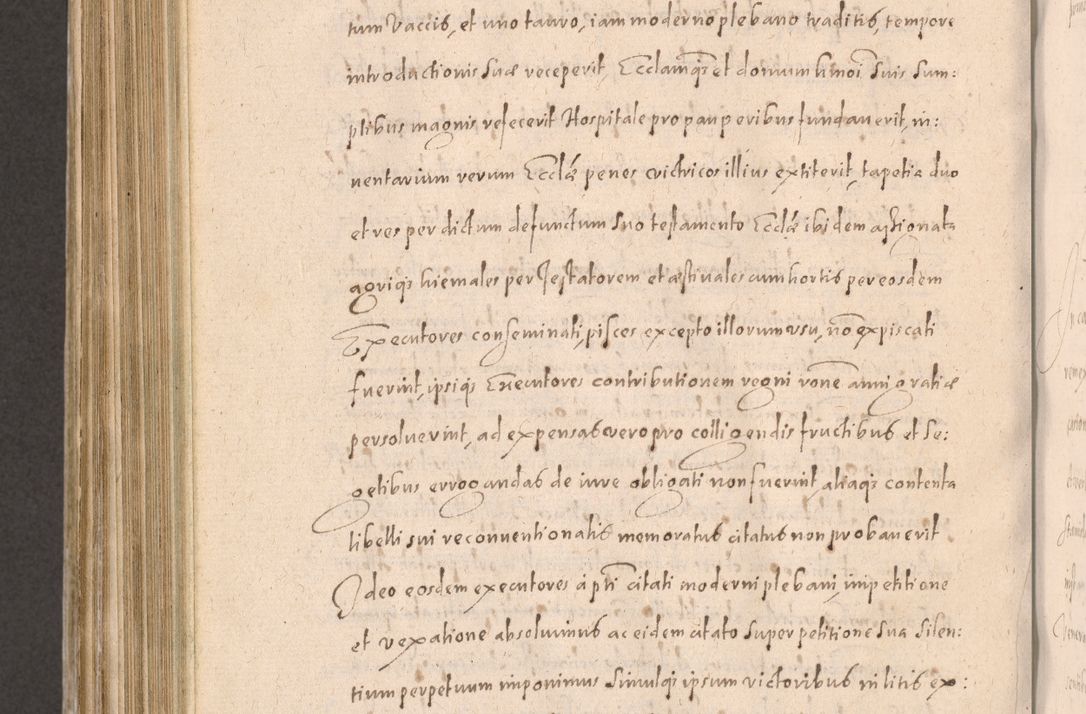 Zdjęcie nr 828 dla obiektu archiwalnego: Acta actorum causarum obligationum institutionum decretorum constitutionum quietationum resignationum cissionum et atiaru obsernationum tam indiciariarum quam extra indiciariarum coram Admodum Reverendo Domino Joanne Zerzynski Canonico Vicario in Spiritualibus et Officiali generali Cracoviensis ad Annum Domini Millesimum Sextentissimum Vigesimum Indictione tertia Pontificatus SSmi D. N. D. Pauli Divina pronidentia Papae V. foeliciter moderni anno ipsins subfelici regimine Diocesis Cracoviensis Illustrissimi ac Reverendissimi D. N. D. Martini Szyszkowski Deigratia Episcopus Cracoviensis Ducis Severiensis in continuantur.