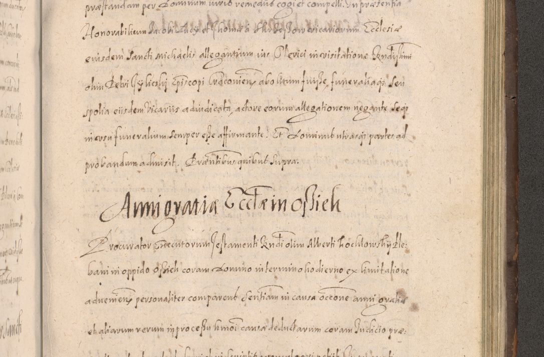 Zdjęcie nr 819 dla obiektu archiwalnego: Acta actorum causarum obligationum institutionum decretorum constitutionum quietationum resignationum cissionum et atiaru obsernationum tam indiciariarum quam extra indiciariarum coram Admodum Reverendo Domino Joanne Zerzynski Canonico Vicario in Spiritualibus et Officiali generali Cracoviensis ad Annum Domini Millesimum Sextentissimum Vigesimum Indictione tertia Pontificatus SSmi D. N. D. Pauli Divina pronidentia Papae V. foeliciter moderni anno ipsins subfelici regimine Diocesis Cracoviensis Illustrissimi ac Reverendissimi D. N. D. Martini Szyszkowski Deigratia Episcopus Cracoviensis Ducis Severiensis in continuantur.