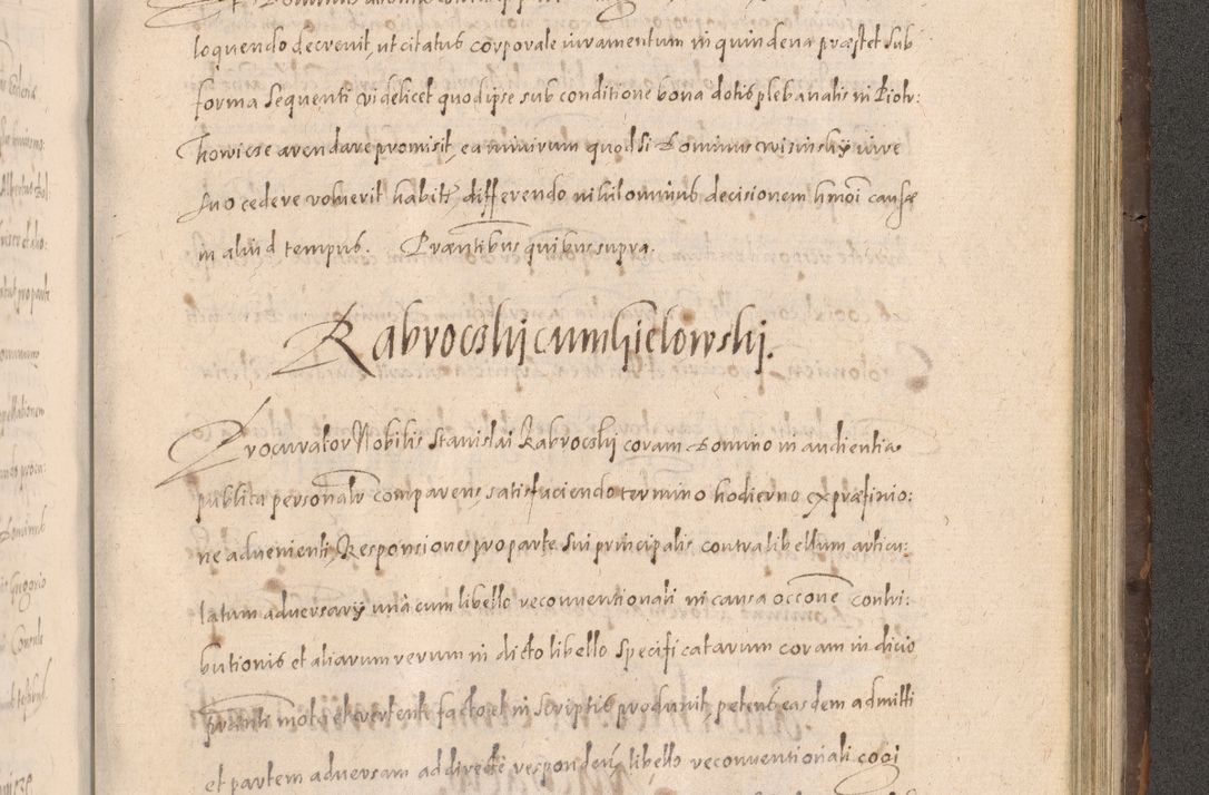 Zdjęcie nr 817 dla obiektu archiwalnego: Acta actorum causarum obligationum institutionum decretorum constitutionum quietationum resignationum cissionum et atiaru obsernationum tam indiciariarum quam extra indiciariarum coram Admodum Reverendo Domino Joanne Zerzynski Canonico Vicario in Spiritualibus et Officiali generali Cracoviensis ad Annum Domini Millesimum Sextentissimum Vigesimum Indictione tertia Pontificatus SSmi D. N. D. Pauli Divina pronidentia Papae V. foeliciter moderni anno ipsins subfelici regimine Diocesis Cracoviensis Illustrissimi ac Reverendissimi D. N. D. Martini Szyszkowski Deigratia Episcopus Cracoviensis Ducis Severiensis in continuantur.