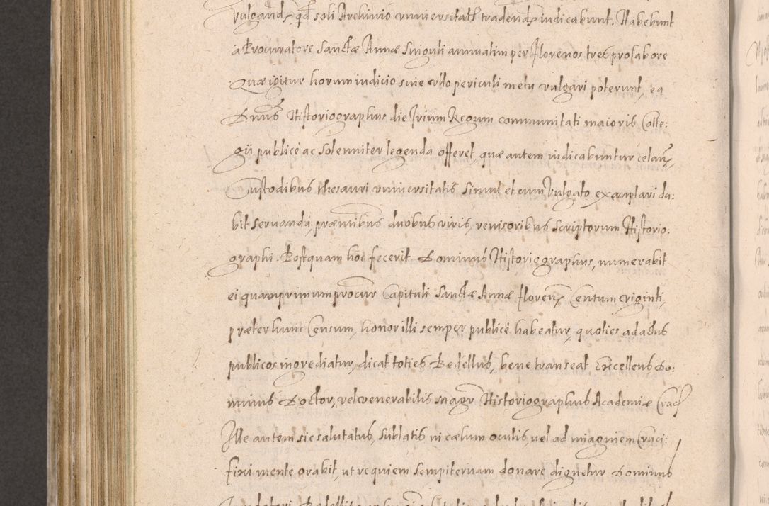 Zdjęcie nr 812 dla obiektu archiwalnego: Acta actorum causarum obligationum institutionum decretorum constitutionum quietationum resignationum cissionum et atiaru obsernationum tam indiciariarum quam extra indiciariarum coram Admodum Reverendo Domino Joanne Zerzynski Canonico Vicario in Spiritualibus et Officiali generali Cracoviensis ad Annum Domini Millesimum Sextentissimum Vigesimum Indictione tertia Pontificatus SSmi D. N. D. Pauli Divina pronidentia Papae V. foeliciter moderni anno ipsins subfelici regimine Diocesis Cracoviensis Illustrissimi ac Reverendissimi D. N. D. Martini Szyszkowski Deigratia Episcopus Cracoviensis Ducis Severiensis in continuantur.