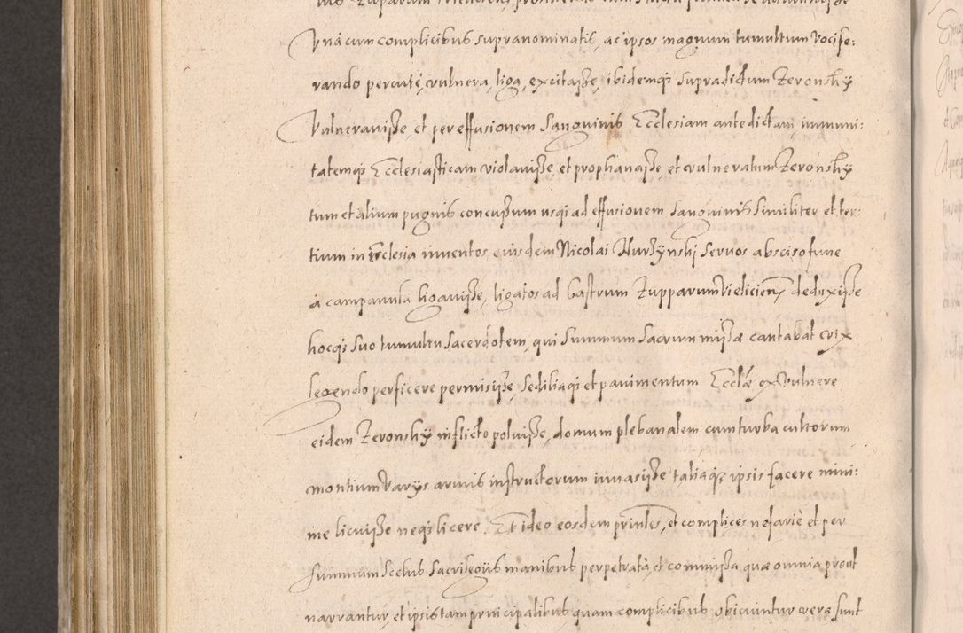 Zdjęcie nr 806 dla obiektu archiwalnego: Acta actorum causarum obligationum institutionum decretorum constitutionum quietationum resignationum cissionum et atiaru obsernationum tam indiciariarum quam extra indiciariarum coram Admodum Reverendo Domino Joanne Zerzynski Canonico Vicario in Spiritualibus et Officiali generali Cracoviensis ad Annum Domini Millesimum Sextentissimum Vigesimum Indictione tertia Pontificatus SSmi D. N. D. Pauli Divina pronidentia Papae V. foeliciter moderni anno ipsins subfelici regimine Diocesis Cracoviensis Illustrissimi ac Reverendissimi D. N. D. Martini Szyszkowski Deigratia Episcopus Cracoviensis Ducis Severiensis in continuantur.