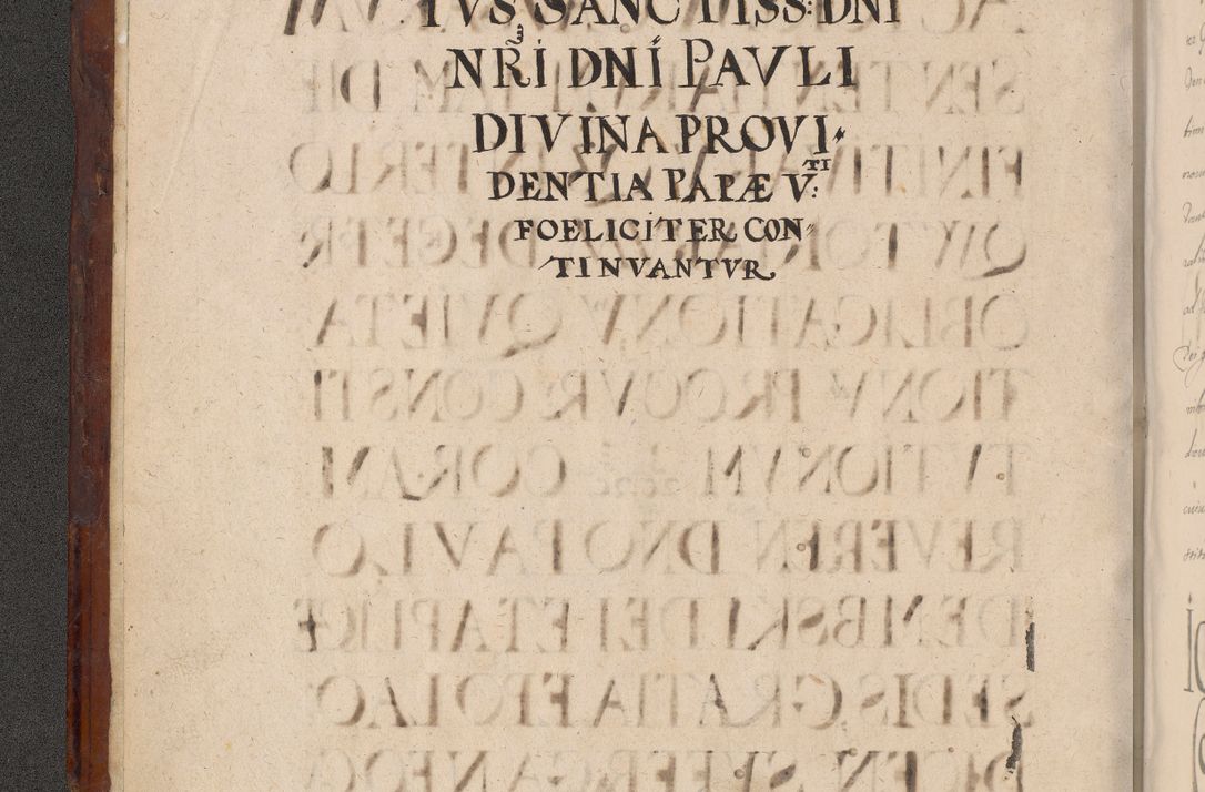 Zdjęcie nr 6 dla obiektu archiwalnego: Acta actorum causarum sententiarum tam diffinitiuarum quam interloquutorisrum decretorum obligationum quietationum procuratorum constitutionum etc. etc. coram Reverendo Domino Paulo Dembski Dei et Apostolice Sedis Gratia Episcopalo Dicensis Suffraganeo Canonico Vicario in Spiritualibus et Officiali Generali Cracoviensis ad Annum Domini Millesimum Sexcentesimum Undecimum cuius indictio octava pontificatus Sanctissimi Domini Nostri Domini Pauli Divina Providentia Papae Vti foeliciter continuantur