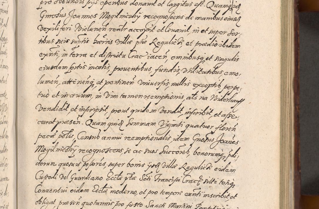 Zdjęcie nr 199 dla obiektu archiwalnego: Acta actorum causarum sententiarum tam diffinitiuarum quam interloquutorisrum decretorum obligationum quietationum procuratorum constitutionum etc. etc. coram Reverendo Domino Paulo Dembski Dei et Apostolice Sedis Gratia Episcopalo Dicensis Suffraganeo Canonico Vicario in Spiritualibus et Officiali Generali Cracoviensis ad Annum Domini Millesimum Sexcentesimum Undecimum cuius indictio octava pontificatus Sanctissimi Domini Nostri Domini Pauli Divina Providentia Papae Vti foeliciter continuantur