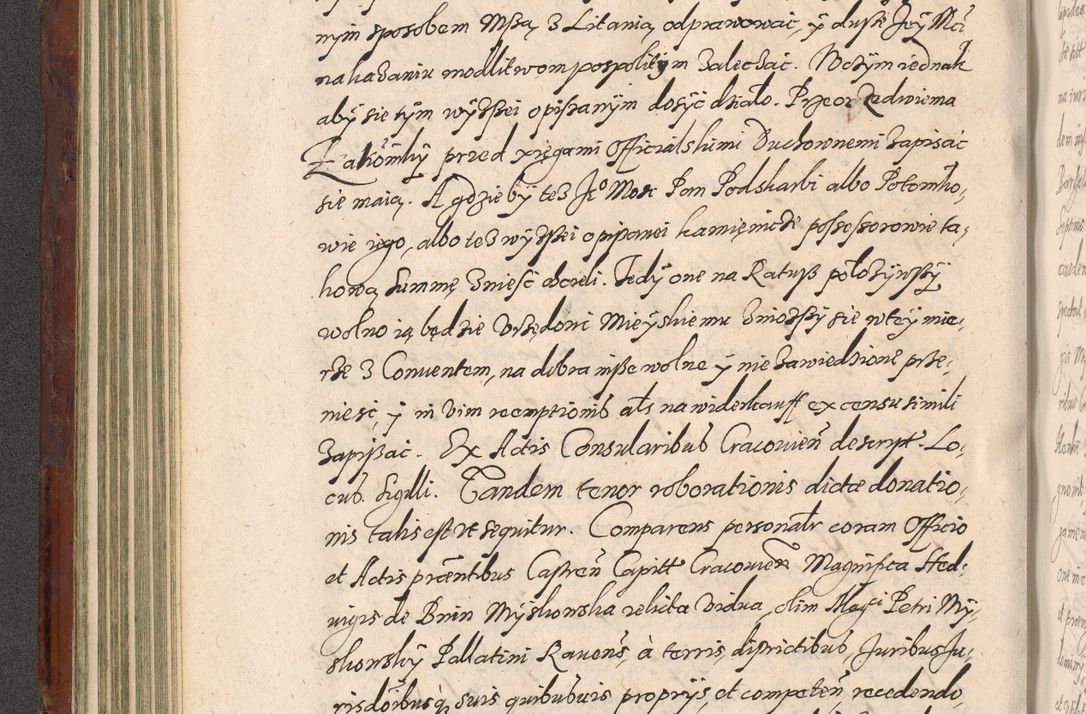 Zdjęcie nr 194 dla obiektu archiwalnego: Acta actorum causarum sententiarum tam diffinitiuarum quam interloquutorisrum decretorum obligationum quietationum procuratorum constitutionum etc. etc. coram Reverendo Domino Paulo Dembski Dei et Apostolice Sedis Gratia Episcopalo Dicensis Suffraganeo Canonico Vicario in Spiritualibus et Officiali Generali Cracoviensis ad Annum Domini Millesimum Sexcentesimum Undecimum cuius indictio octava pontificatus Sanctissimi Domini Nostri Domini Pauli Divina Providentia Papae Vti foeliciter continuantur