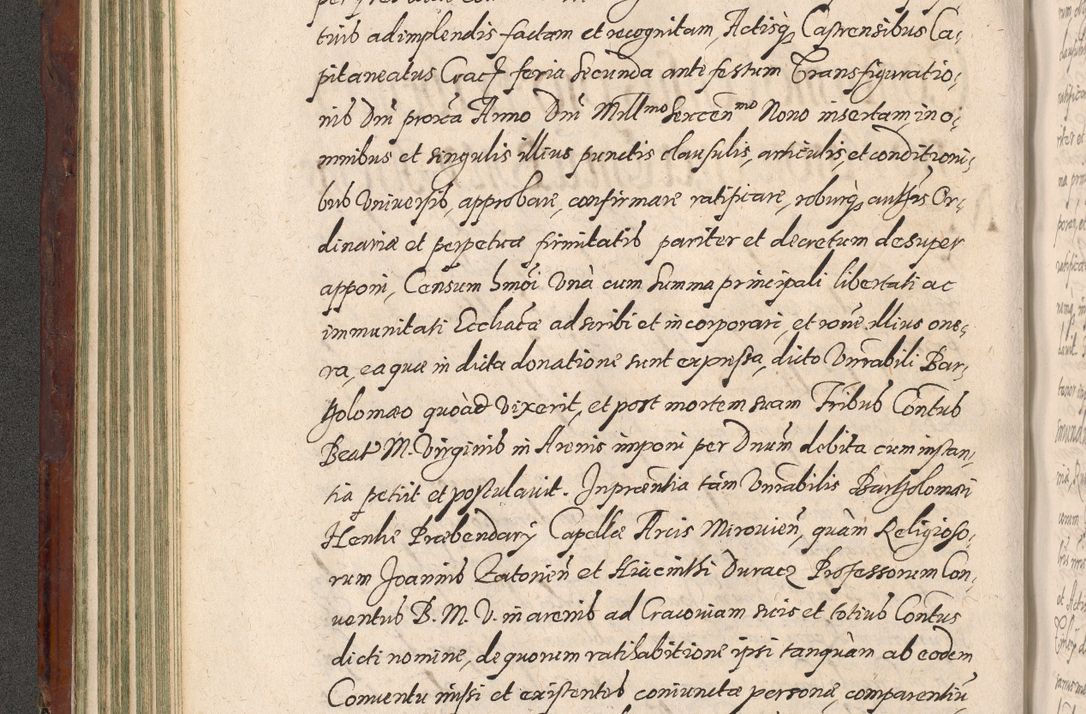 Zdjęcie nr 188 dla obiektu archiwalnego: Acta actorum causarum sententiarum tam diffinitiuarum quam interloquutorisrum decretorum obligationum quietationum procuratorum constitutionum etc. etc. coram Reverendo Domino Paulo Dembski Dei et Apostolice Sedis Gratia Episcopalo Dicensis Suffraganeo Canonico Vicario in Spiritualibus et Officiali Generali Cracoviensis ad Annum Domini Millesimum Sexcentesimum Undecimum cuius indictio octava pontificatus Sanctissimi Domini Nostri Domini Pauli Divina Providentia Papae Vti foeliciter continuantur