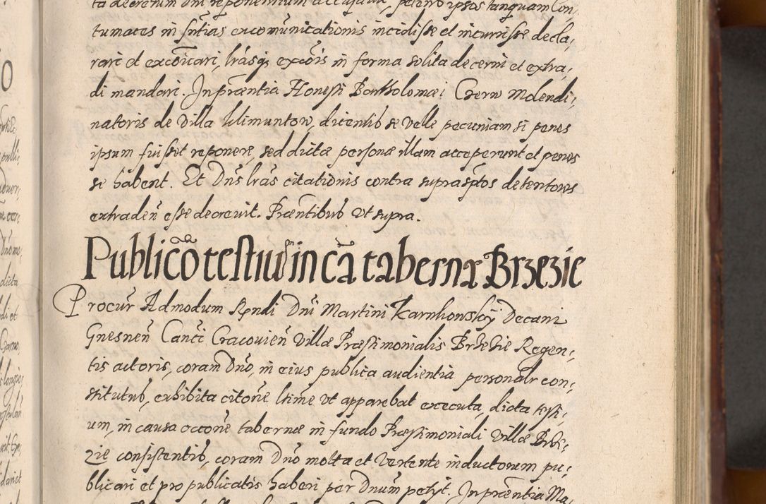 Zdjęcie nr 185 dla obiektu archiwalnego: Acta actorum causarum sententiarum tam diffinitiuarum quam interloquutorisrum decretorum obligationum quietationum procuratorum constitutionum etc. etc. coram Reverendo Domino Paulo Dembski Dei et Apostolice Sedis Gratia Episcopalo Dicensis Suffraganeo Canonico Vicario in Spiritualibus et Officiali Generali Cracoviensis ad Annum Domini Millesimum Sexcentesimum Undecimum cuius indictio octava pontificatus Sanctissimi Domini Nostri Domini Pauli Divina Providentia Papae Vti foeliciter continuantur