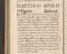 Zdjęcie nr 160 dla obiektu archiwalnego: Acta actorum causarum sententiarum tam diffinitiuarum quam interloquutorisrum decretorum obligationum quietationum procuratorum constitutionum etc. etc. coram Reverendo Domino Paulo Dembski Dei et Apostolice Sedis Gratia Episcopalo Dicensis Suffraganeo Canonico Vicario in Spiritualibus et Officiali Generali Cracoviensis ad Annum Domini Millesimum Sexcentesimum Undecimum cuius indictio octava pontificatus Sanctissimi Domini Nostri Domini Pauli Divina Providentia Papae Vti foeliciter continuantur