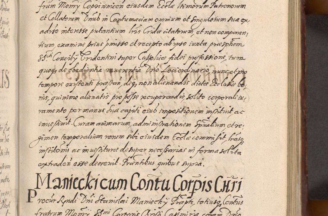 Zdjęcie nr 163 dla obiektu archiwalnego: Acta actorum causarum sententiarum tam diffinitiuarum quam interloquutorisrum decretorum obligationum quietationum procuratorum constitutionum etc. etc. coram Reverendo Domino Paulo Dembski Dei et Apostolice Sedis Gratia Episcopalo Dicensis Suffraganeo Canonico Vicario in Spiritualibus et Officiali Generali Cracoviensis ad Annum Domini Millesimum Sexcentesimum Undecimum cuius indictio octava pontificatus Sanctissimi Domini Nostri Domini Pauli Divina Providentia Papae Vti foeliciter continuantur