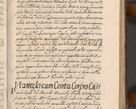 Zdjęcie nr 163 dla obiektu archiwalnego: Acta actorum causarum sententiarum tam diffinitiuarum quam interloquutorisrum decretorum obligationum quietationum procuratorum constitutionum etc. etc. coram Reverendo Domino Paulo Dembski Dei et Apostolice Sedis Gratia Episcopalo Dicensis Suffraganeo Canonico Vicario in Spiritualibus et Officiali Generali Cracoviensis ad Annum Domini Millesimum Sexcentesimum Undecimum cuius indictio octava pontificatus Sanctissimi Domini Nostri Domini Pauli Divina Providentia Papae Vti foeliciter continuantur