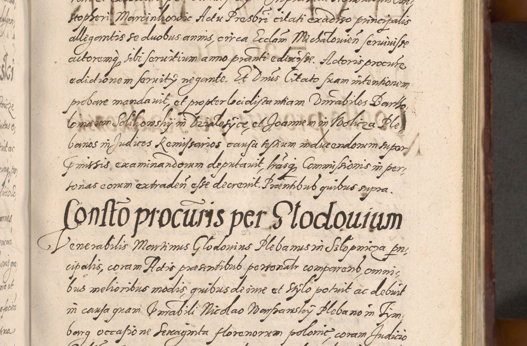 Zdjęcie nr 157 dla obiektu archiwalnego: Acta actorum causarum sententiarum tam diffinitiuarum quam interloquutorisrum decretorum obligationum quietationum procuratorum constitutionum etc. etc. coram Reverendo Domino Paulo Dembski Dei et Apostolice Sedis Gratia Episcopalo Dicensis Suffraganeo Canonico Vicario in Spiritualibus et Officiali Generali Cracoviensis ad Annum Domini Millesimum Sexcentesimum Undecimum cuius indictio octava pontificatus Sanctissimi Domini Nostri Domini Pauli Divina Providentia Papae Vti foeliciter continuantur