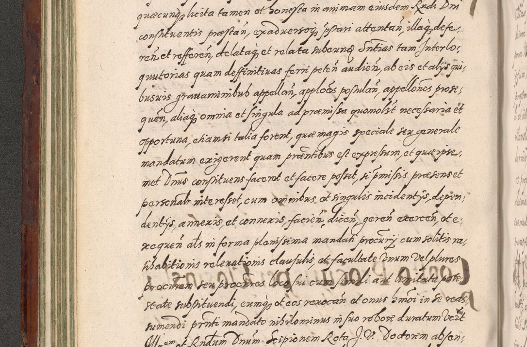 Zdjęcie nr 150 dla obiektu archiwalnego: Acta actorum causarum sententiarum tam diffinitiuarum quam interloquutorisrum decretorum obligationum quietationum procuratorum constitutionum etc. etc. coram Reverendo Domino Paulo Dembski Dei et Apostolice Sedis Gratia Episcopalo Dicensis Suffraganeo Canonico Vicario in Spiritualibus et Officiali Generali Cracoviensis ad Annum Domini Millesimum Sexcentesimum Undecimum cuius indictio octava pontificatus Sanctissimi Domini Nostri Domini Pauli Divina Providentia Papae Vti foeliciter continuantur