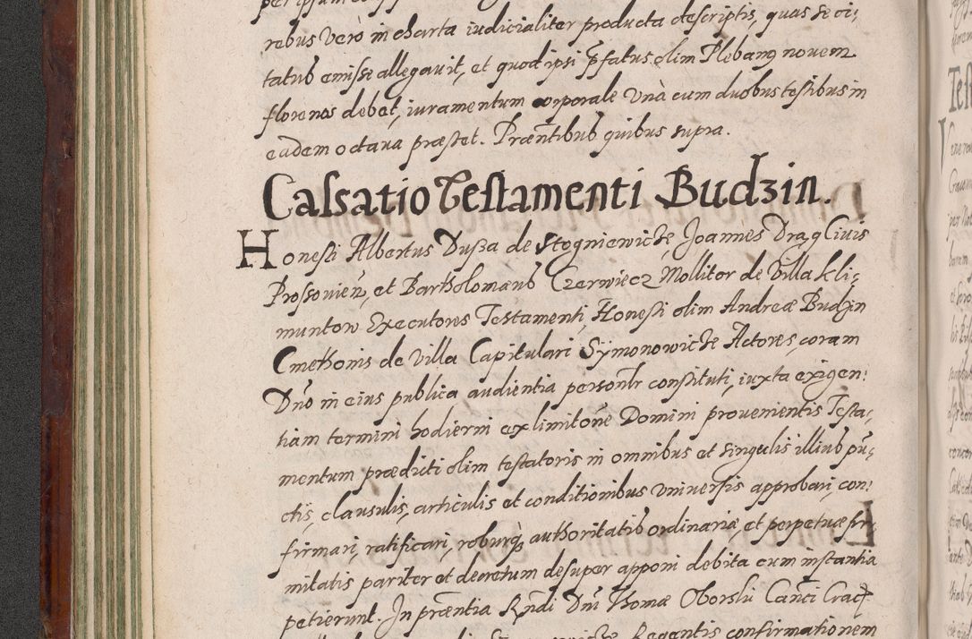 Zdjęcie nr 146 dla obiektu archiwalnego: Acta actorum causarum sententiarum tam diffinitiuarum quam interloquutorisrum decretorum obligationum quietationum procuratorum constitutionum etc. etc. coram Reverendo Domino Paulo Dembski Dei et Apostolice Sedis Gratia Episcopalo Dicensis Suffraganeo Canonico Vicario in Spiritualibus et Officiali Generali Cracoviensis ad Annum Domini Millesimum Sexcentesimum Undecimum cuius indictio octava pontificatus Sanctissimi Domini Nostri Domini Pauli Divina Providentia Papae Vti foeliciter continuantur