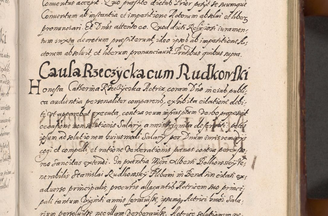Zdjęcie nr 141 dla obiektu archiwalnego: Acta actorum causarum sententiarum tam diffinitiuarum quam interloquutorisrum decretorum obligationum quietationum procuratorum constitutionum etc. etc. coram Reverendo Domino Paulo Dembski Dei et Apostolice Sedis Gratia Episcopalo Dicensis Suffraganeo Canonico Vicario in Spiritualibus et Officiali Generali Cracoviensis ad Annum Domini Millesimum Sexcentesimum Undecimum cuius indictio octava pontificatus Sanctissimi Domini Nostri Domini Pauli Divina Providentia Papae Vti foeliciter continuantur