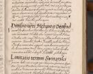 Zdjęcie nr 145 dla obiektu archiwalnego: Acta actorum causarum sententiarum tam diffinitiuarum quam interloquutorisrum decretorum obligationum quietationum procuratorum constitutionum etc. etc. coram Reverendo Domino Paulo Dembski Dei et Apostolice Sedis Gratia Episcopalo Dicensis Suffraganeo Canonico Vicario in Spiritualibus et Officiali Generali Cracoviensis ad Annum Domini Millesimum Sexcentesimum Undecimum cuius indictio octava pontificatus Sanctissimi Domini Nostri Domini Pauli Divina Providentia Papae Vti foeliciter continuantur