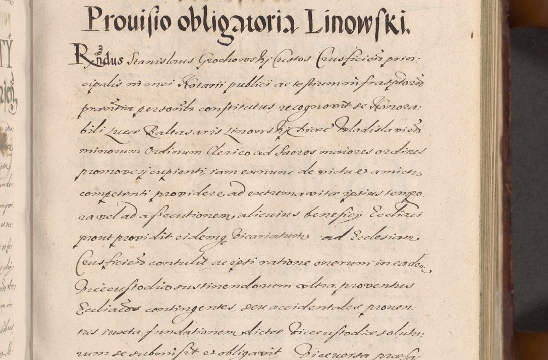 Zdjęcie nr 133 dla obiektu archiwalnego: Acta actorum causarum sententiarum tam diffinitiuarum quam interloquutorisrum decretorum obligationum quietationum procuratorum constitutionum etc. etc. coram Reverendo Domino Paulo Dembski Dei et Apostolice Sedis Gratia Episcopalo Dicensis Suffraganeo Canonico Vicario in Spiritualibus et Officiali Generali Cracoviensis ad Annum Domini Millesimum Sexcentesimum Undecimum cuius indictio octava pontificatus Sanctissimi Domini Nostri Domini Pauli Divina Providentia Papae Vti foeliciter continuantur