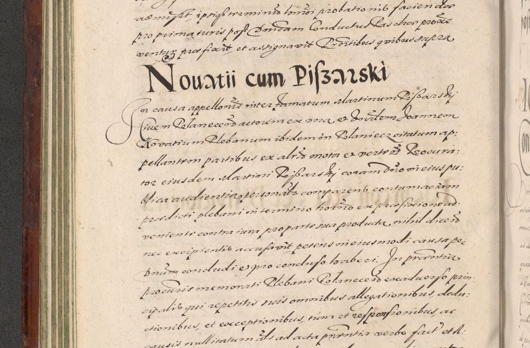 Zdjęcie nr 130 dla obiektu archiwalnego: Acta actorum causarum sententiarum tam diffinitiuarum quam interloquutorisrum decretorum obligationum quietationum procuratorum constitutionum etc. etc. coram Reverendo Domino Paulo Dembski Dei et Apostolice Sedis Gratia Episcopalo Dicensis Suffraganeo Canonico Vicario in Spiritualibus et Officiali Generali Cracoviensis ad Annum Domini Millesimum Sexcentesimum Undecimum cuius indictio octava pontificatus Sanctissimi Domini Nostri Domini Pauli Divina Providentia Papae Vti foeliciter continuantur