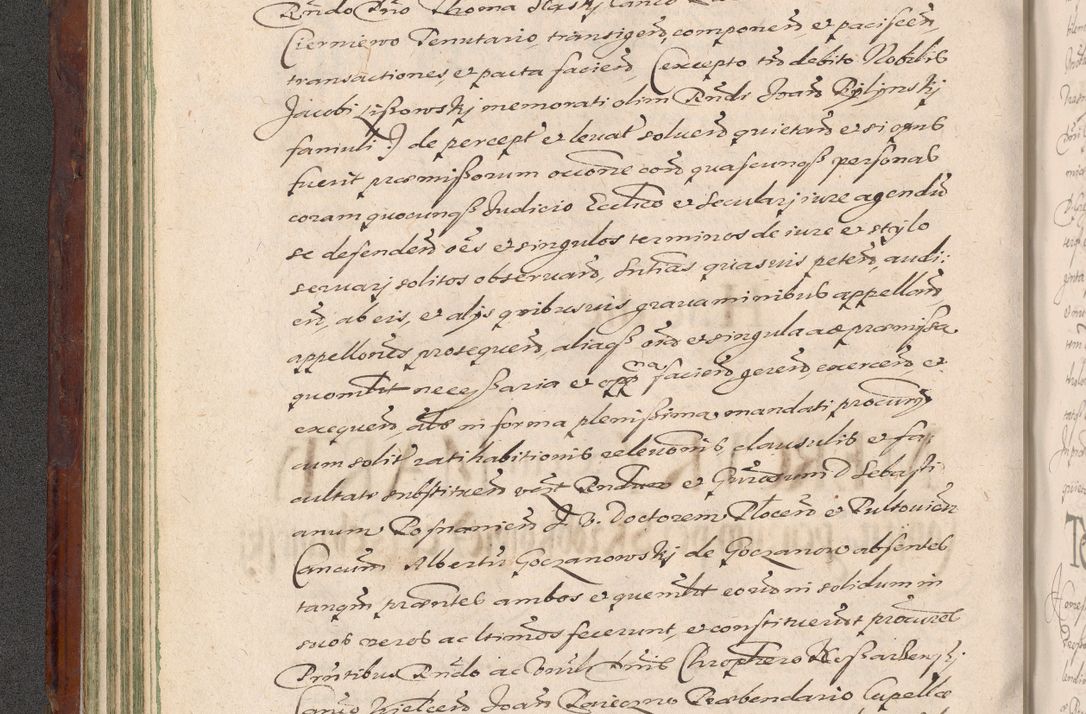 Zdjęcie nr 126 dla obiektu archiwalnego: Acta actorum causarum sententiarum tam diffinitiuarum quam interloquutorisrum decretorum obligationum quietationum procuratorum constitutionum etc. etc. coram Reverendo Domino Paulo Dembski Dei et Apostolice Sedis Gratia Episcopalo Dicensis Suffraganeo Canonico Vicario in Spiritualibus et Officiali Generali Cracoviensis ad Annum Domini Millesimum Sexcentesimum Undecimum cuius indictio octava pontificatus Sanctissimi Domini Nostri Domini Pauli Divina Providentia Papae Vti foeliciter continuantur