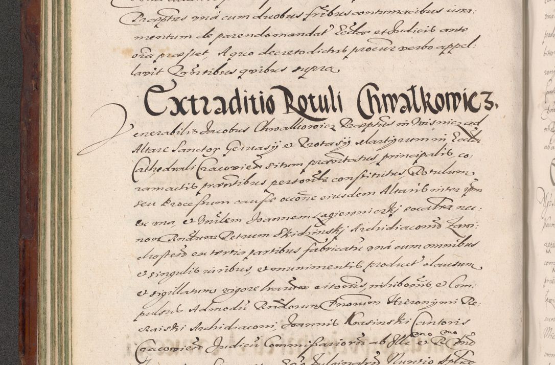 Zdjęcie nr 120 dla obiektu archiwalnego: Acta actorum causarum sententiarum tam diffinitiuarum quam interloquutorisrum decretorum obligationum quietationum procuratorum constitutionum etc. etc. coram Reverendo Domino Paulo Dembski Dei et Apostolice Sedis Gratia Episcopalo Dicensis Suffraganeo Canonico Vicario in Spiritualibus et Officiali Generali Cracoviensis ad Annum Domini Millesimum Sexcentesimum Undecimum cuius indictio octava pontificatus Sanctissimi Domini Nostri Domini Pauli Divina Providentia Papae Vti foeliciter continuantur