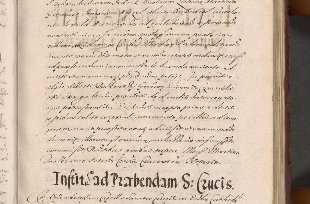 Zdjęcie nr 113 dla obiektu archiwalnego: Acta actorum causarum sententiarum tam diffinitiuarum quam interloquutorisrum decretorum obligationum quietationum procuratorum constitutionum etc. etc. coram Reverendo Domino Paulo Dembski Dei et Apostolice Sedis Gratia Episcopalo Dicensis Suffraganeo Canonico Vicario in Spiritualibus et Officiali Generali Cracoviensis ad Annum Domini Millesimum Sexcentesimum Undecimum cuius indictio octava pontificatus Sanctissimi Domini Nostri Domini Pauli Divina Providentia Papae Vti foeliciter continuantur