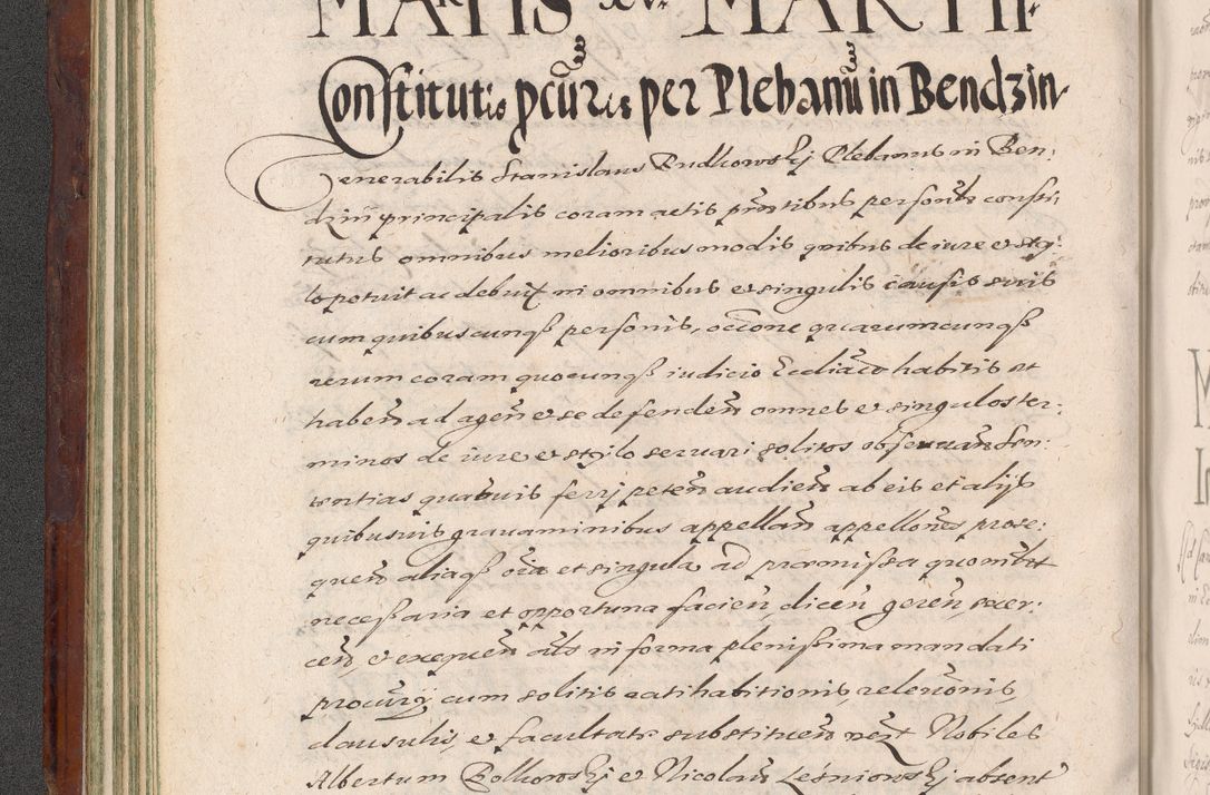 Zdjęcie nr 110 dla obiektu archiwalnego: Acta actorum causarum sententiarum tam diffinitiuarum quam interloquutorisrum decretorum obligationum quietationum procuratorum constitutionum etc. etc. coram Reverendo Domino Paulo Dembski Dei et Apostolice Sedis Gratia Episcopalo Dicensis Suffraganeo Canonico Vicario in Spiritualibus et Officiali Generali Cracoviensis ad Annum Domini Millesimum Sexcentesimum Undecimum cuius indictio octava pontificatus Sanctissimi Domini Nostri Domini Pauli Divina Providentia Papae Vti foeliciter continuantur