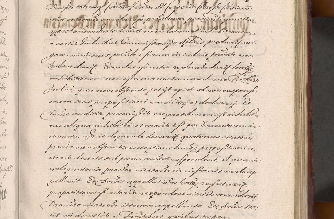 Zdjęcie nr 109 dla obiektu archiwalnego: Acta actorum causarum sententiarum tam diffinitiuarum quam interloquutorisrum decretorum obligationum quietationum procuratorum constitutionum etc. etc. coram Reverendo Domino Paulo Dembski Dei et Apostolice Sedis Gratia Episcopalo Dicensis Suffraganeo Canonico Vicario in Spiritualibus et Officiali Generali Cracoviensis ad Annum Domini Millesimum Sexcentesimum Undecimum cuius indictio octava pontificatus Sanctissimi Domini Nostri Domini Pauli Divina Providentia Papae Vti foeliciter continuantur