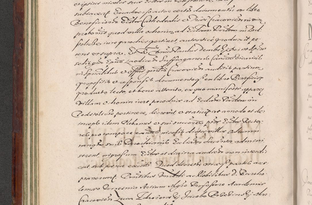 Zdjęcie nr 98 dla obiektu archiwalnego: Acta actorum causarum sententiarum tam diffinitiuarum quam interloquutorisrum decretorum obligationum quietationum procuratorum constitutionum etc. etc. coram Reverendo Domino Paulo Dembski Dei et Apostolice Sedis Gratia Episcopalo Dicensis Suffraganeo Canonico Vicario in Spiritualibus et Officiali Generali Cracoviensis ad Annum Domini Millesimum Sexcentesimum Undecimum cuius indictio octava pontificatus Sanctissimi Domini Nostri Domini Pauli Divina Providentia Papae Vti foeliciter continuantur