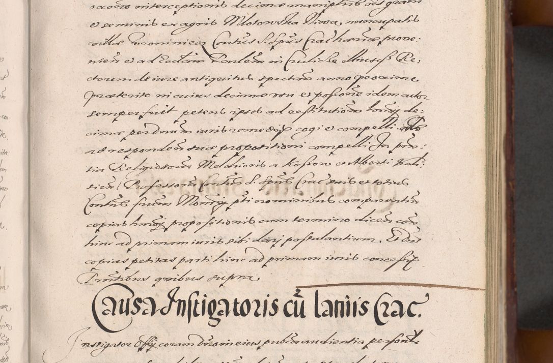 Zdjęcie nr 91 dla obiektu archiwalnego: Acta actorum causarum sententiarum tam diffinitiuarum quam interloquutorisrum decretorum obligationum quietationum procuratorum constitutionum etc. etc. coram Reverendo Domino Paulo Dembski Dei et Apostolice Sedis Gratia Episcopalo Dicensis Suffraganeo Canonico Vicario in Spiritualibus et Officiali Generali Cracoviensis ad Annum Domini Millesimum Sexcentesimum Undecimum cuius indictio octava pontificatus Sanctissimi Domini Nostri Domini Pauli Divina Providentia Papae Vti foeliciter continuantur