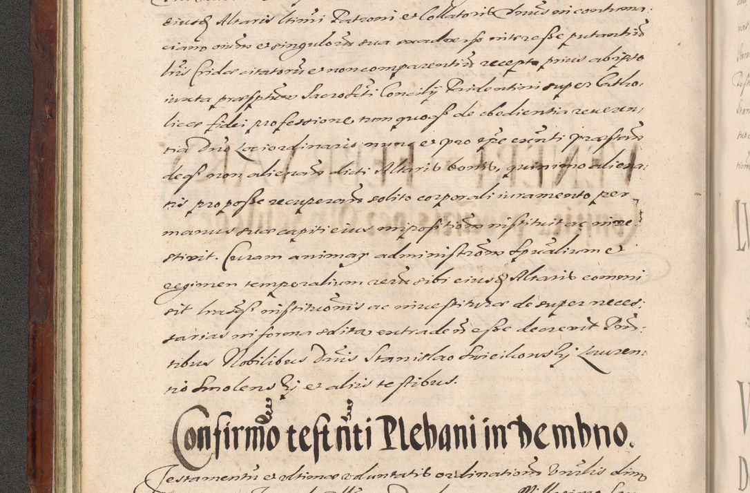 Zdjęcie nr 74 dla obiektu archiwalnego: Acta actorum causarum sententiarum tam diffinitiuarum quam interloquutorisrum decretorum obligationum quietationum procuratorum constitutionum etc. etc. coram Reverendo Domino Paulo Dembski Dei et Apostolice Sedis Gratia Episcopalo Dicensis Suffraganeo Canonico Vicario in Spiritualibus et Officiali Generali Cracoviensis ad Annum Domini Millesimum Sexcentesimum Undecimum cuius indictio octava pontificatus Sanctissimi Domini Nostri Domini Pauli Divina Providentia Papae Vti foeliciter continuantur