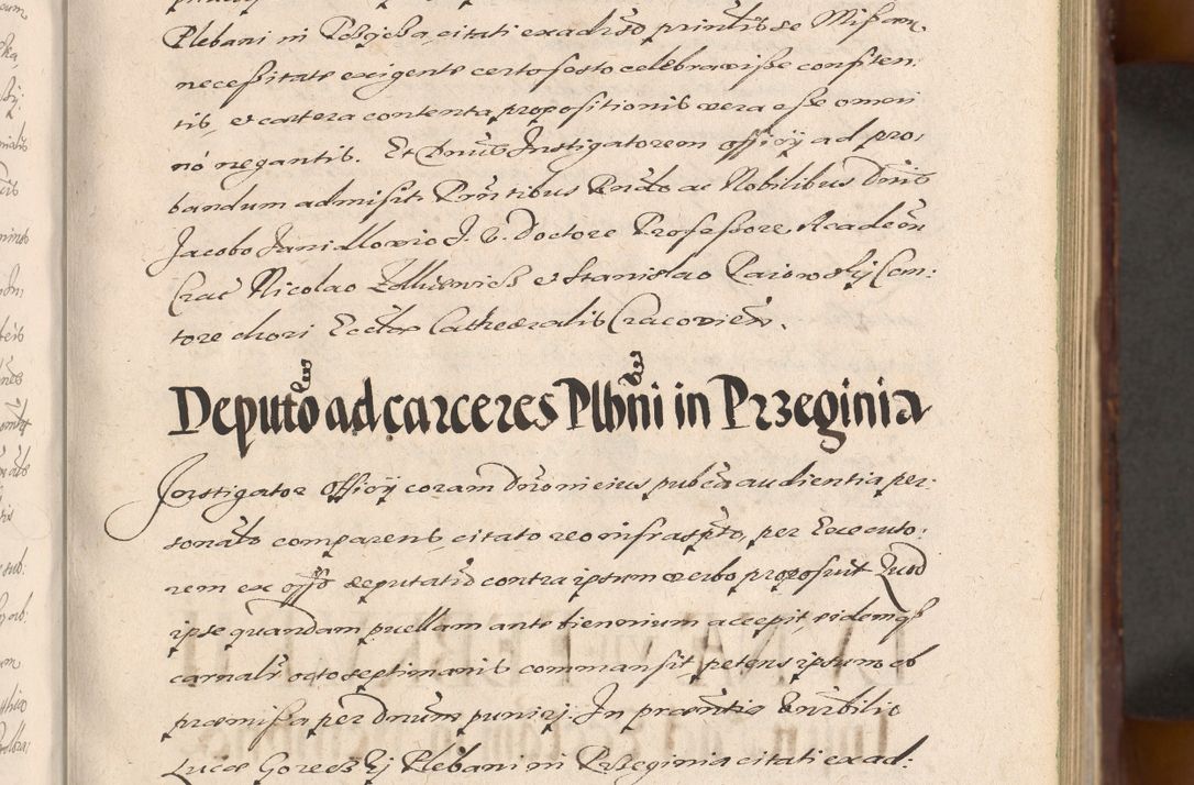 Zdjęcie nr 67 dla obiektu archiwalnego: Acta actorum causarum sententiarum tam diffinitiuarum quam interloquutorisrum decretorum obligationum quietationum procuratorum constitutionum etc. etc. coram Reverendo Domino Paulo Dembski Dei et Apostolice Sedis Gratia Episcopalo Dicensis Suffraganeo Canonico Vicario in Spiritualibus et Officiali Generali Cracoviensis ad Annum Domini Millesimum Sexcentesimum Undecimum cuius indictio octava pontificatus Sanctissimi Domini Nostri Domini Pauli Divina Providentia Papae Vti foeliciter continuantur