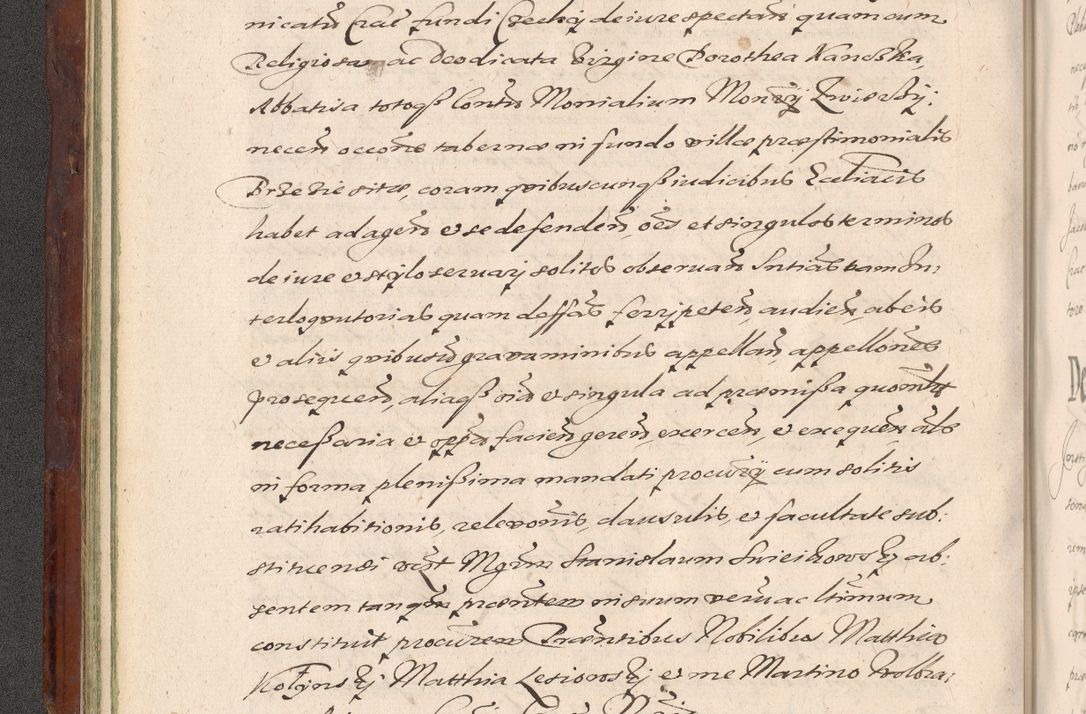 Zdjęcie nr 66 dla obiektu archiwalnego: Acta actorum causarum sententiarum tam diffinitiuarum quam interloquutorisrum decretorum obligationum quietationum procuratorum constitutionum etc. etc. coram Reverendo Domino Paulo Dembski Dei et Apostolice Sedis Gratia Episcopalo Dicensis Suffraganeo Canonico Vicario in Spiritualibus et Officiali Generali Cracoviensis ad Annum Domini Millesimum Sexcentesimum Undecimum cuius indictio octava pontificatus Sanctissimi Domini Nostri Domini Pauli Divina Providentia Papae Vti foeliciter continuantur