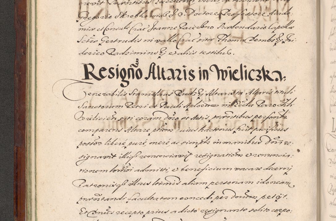 Zdjęcie nr 62 dla obiektu archiwalnego: Acta actorum causarum sententiarum tam diffinitiuarum quam interloquutorisrum decretorum obligationum quietationum procuratorum constitutionum etc. etc. coram Reverendo Domino Paulo Dembski Dei et Apostolice Sedis Gratia Episcopalo Dicensis Suffraganeo Canonico Vicario in Spiritualibus et Officiali Generali Cracoviensis ad Annum Domini Millesimum Sexcentesimum Undecimum cuius indictio octava pontificatus Sanctissimi Domini Nostri Domini Pauli Divina Providentia Papae Vti foeliciter continuantur